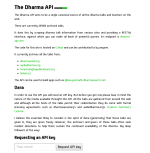 Dharma API