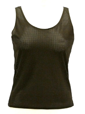 Green retro tank vest top